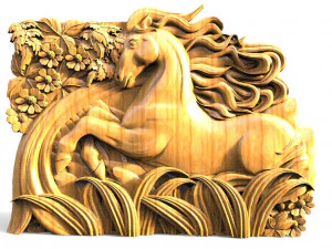 馬用CNC 3Dプリントモデル