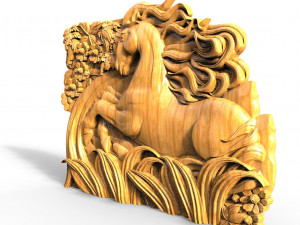 Horse CNC Modèles 3D en vedette