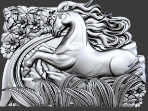 Horse CNC Modèles 3D en vedette