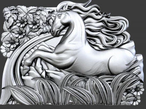 馬用CNC 3Dプリントモデル