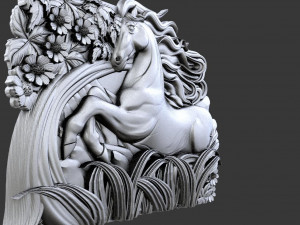 Horse CNC Modèles 3D en vedette