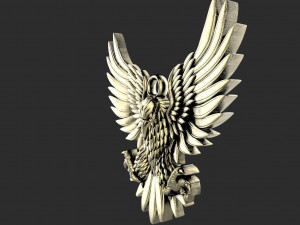 Eagle pendant 3D Print Model