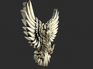 Eagle pendant 3D Print Model