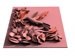 Hummingbird CNC 3D 打印模型