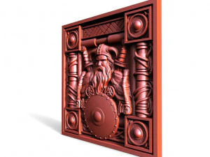 Viking CNC 3D Print Model