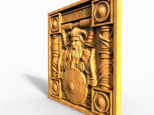 Viking CNC 3D Print Model