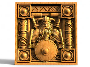 Viking CNC 3D Print Model