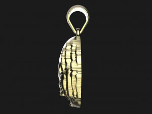 Skull pendant 3D Print Model