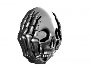 Skull pendant 3D Print Model