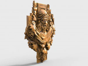 Jesus Christ CNC 3D Print Model