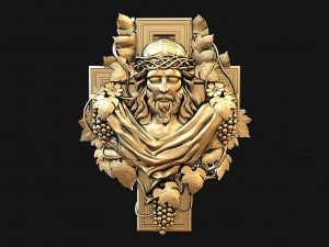 Jesus Christ CNC 3D Print Model
