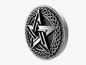 Pentagram pendant 3D Print Model