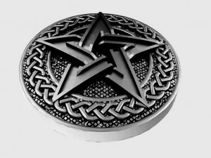 Pentagram pendant 3D Print Model