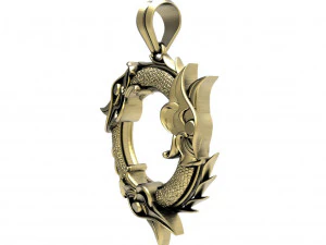 Viking draken hanger 3D printmodel