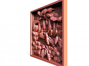 Bee CNC relief Model Cetak 3D