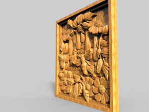 Bee CNC relief Model Cetak 3D