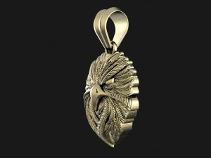 Eagle pendant Modelo de Impressão 3D