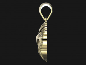 Eagle pendant Modelo de Impressão 3D