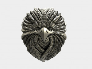 Eagle pendant Modelo de Impressão 3D
