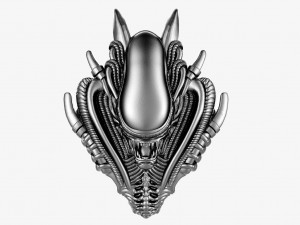 Alien Xenomorph pendant 3D प्रिंट मॉडल