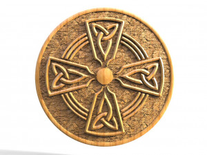 Celtic Cross CNC 3D Print Model