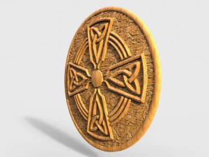 Celtic Cross CNC 3D Print Model