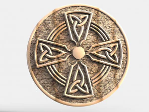Celtic Cross CNC 3D Print Model