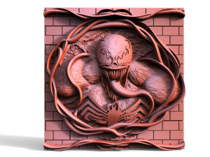 Venom CNC 3D Принт Модель