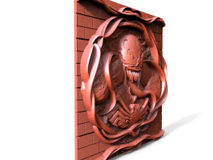 Venom CNC 3D Print Model