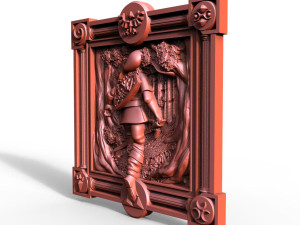 Link Zelda CNC Modelo de Impressão 3D