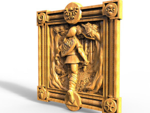 Link Zelda CNC Modelo de Impressão 3D