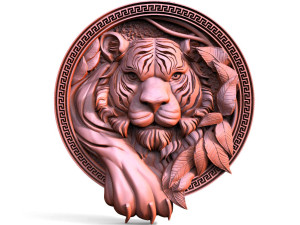 Tiger CNC Model Cetak 3D