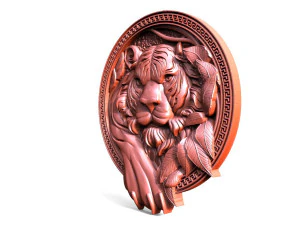 Tiger CNC 3D Print Model