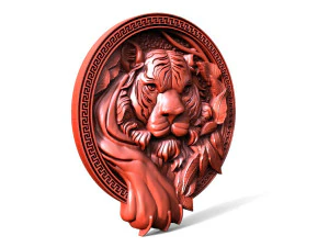 Tiger CNC 3D Print Model