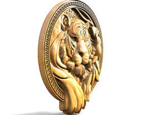 Tiger CNC 3D Print Model