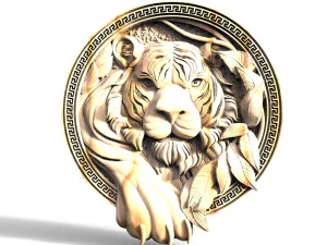Tiger CNC 3D Print Model
