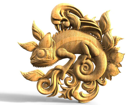 Chameleon CNC 3D Print Model
