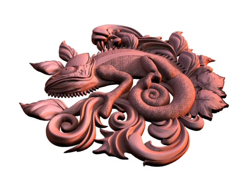 Chameleon CNC 3D Print Model