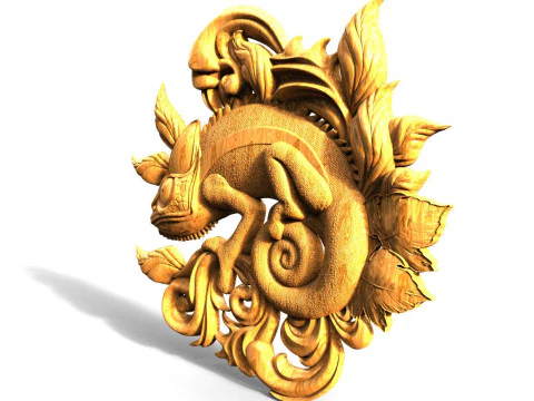 Chameleon CNC 3D Print Model