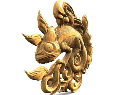 Chameleon CNC 3D Print Model