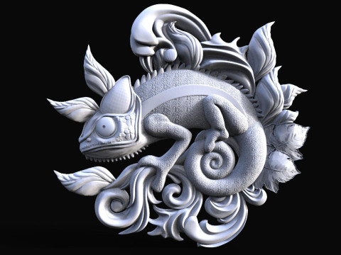 Chameleon CNC Modèles 3D en vedette