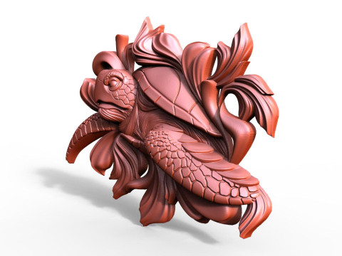 Turtle CNC 3D Print Model