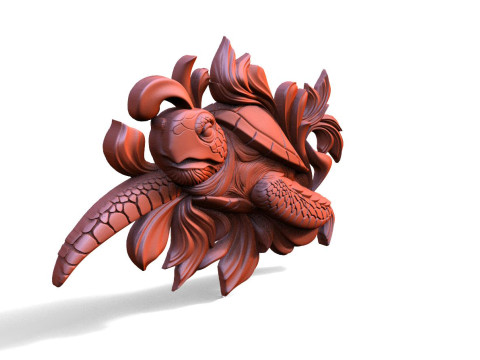 Turtle CNC 3D Print Model