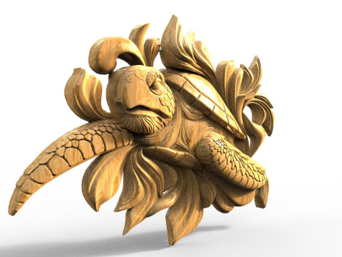 Turtle CNC 3D Print Model