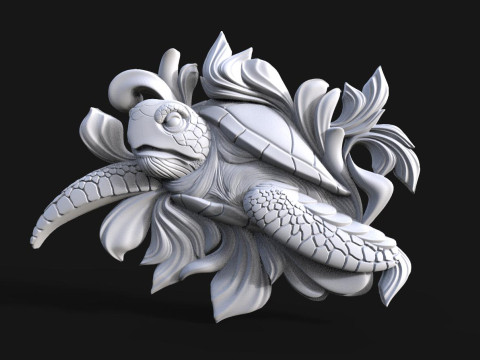 Turtle CNC 3D Print Model