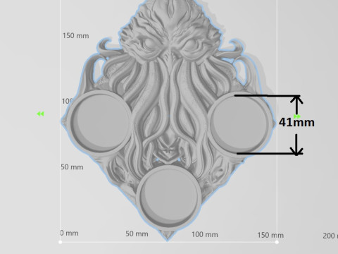 Cthulhu Tea candle Holder CNC 3D Baskı Modeli