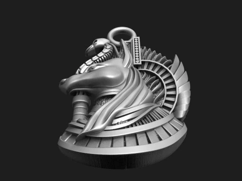 Anubis pendant 3D Print Model