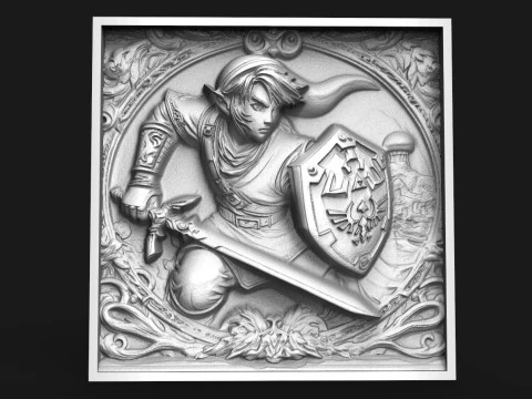 Link para roteador CNC ou impressora 3D Modelo de Impressão 3D