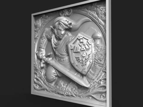 Link for CNC router or 3D printer 3D-printmodel