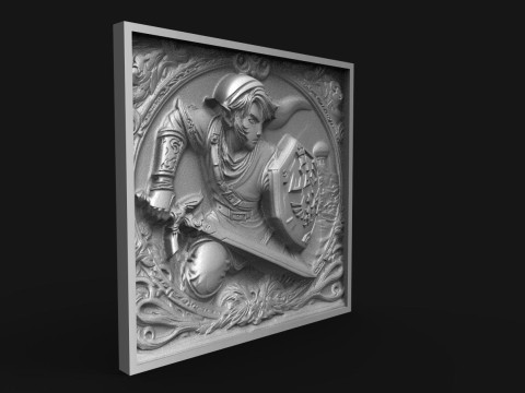 Link for CNC router or 3D printer 3D-printmodel